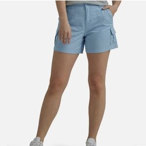 Lee Blue Cargo Shorts Lightweight Summer Essential